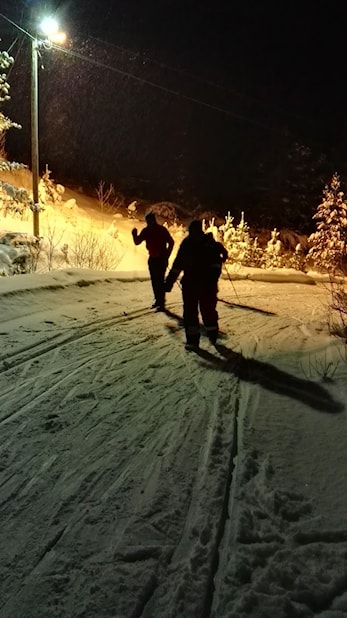 Oppkjørte løyper mandag 15.02.2016
